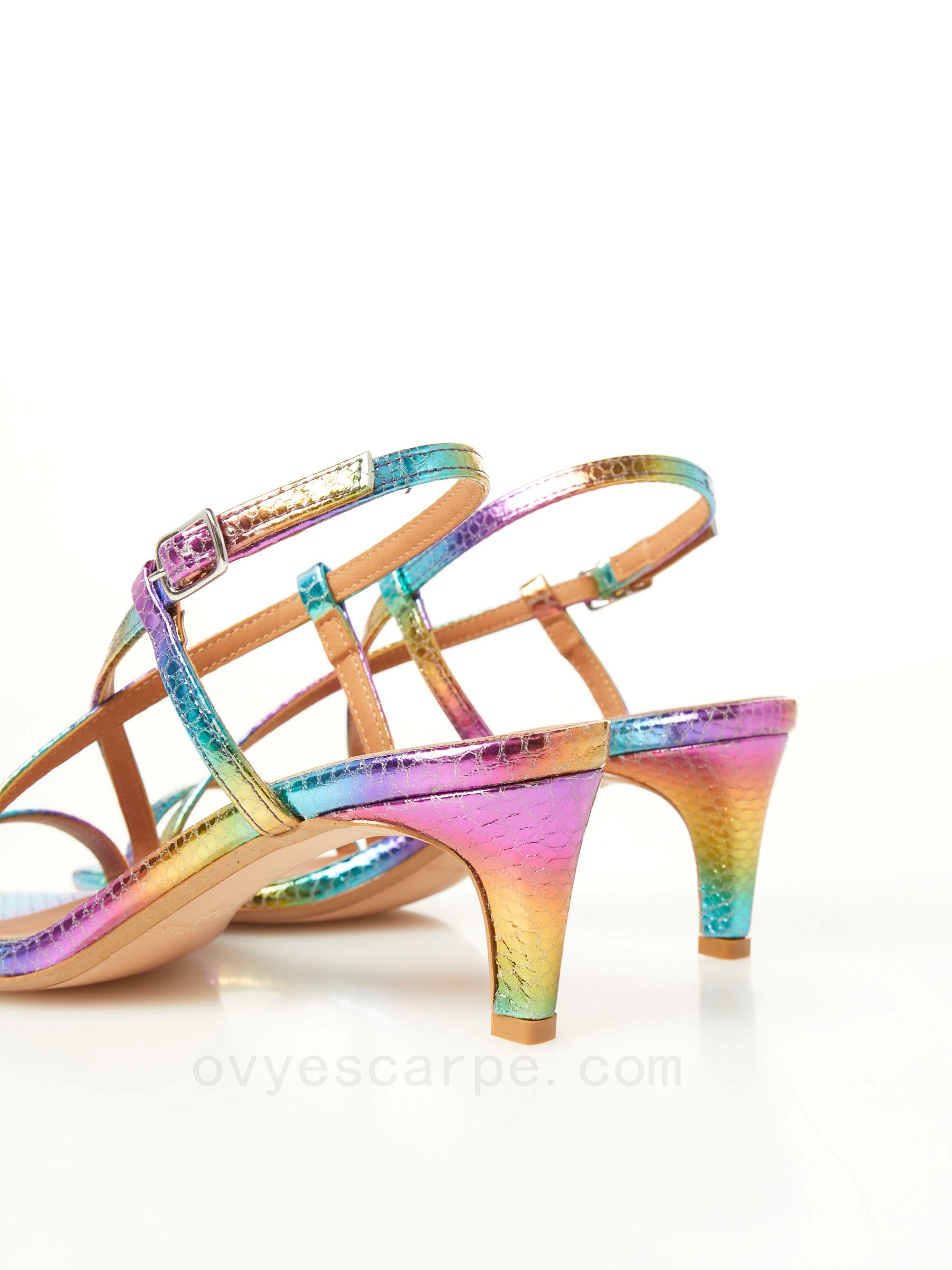 (image for) Al 70 Sandal In Iridescent Fabric F08161027-0574